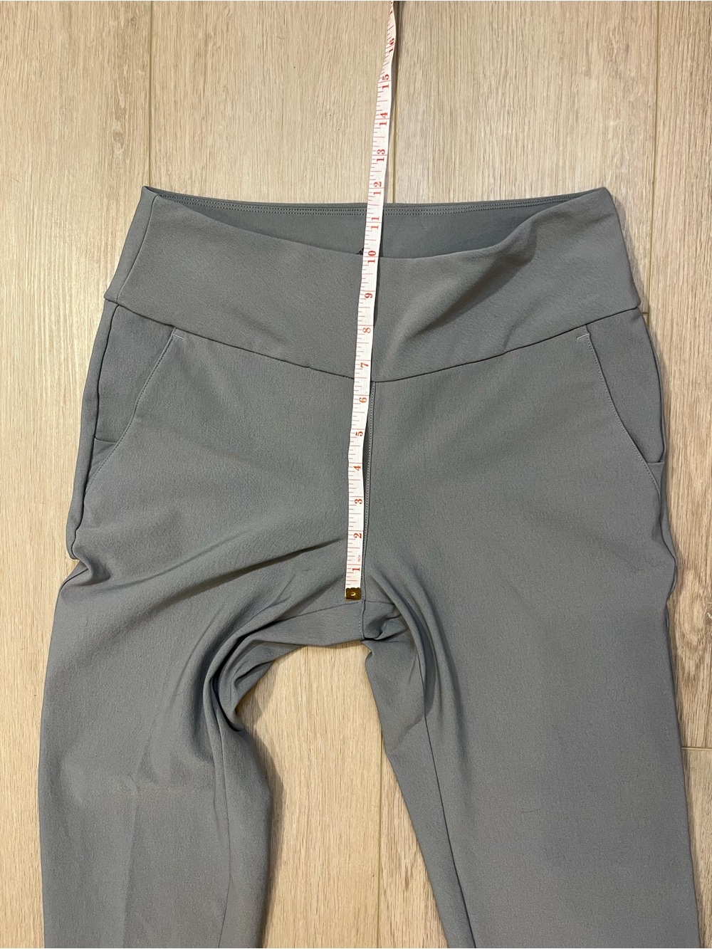 ADIDAS Women's Grey Pull-On Stretch Trousers - FREE SHIPPING on Bundles $95+ - Picture 13 of 14